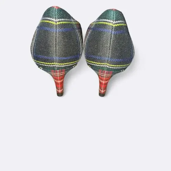 J.crew tartan esme kitten heels - Picture 3 of 5